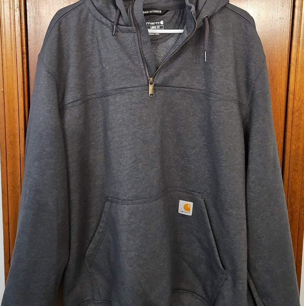 Carhartt quarter zip hoodie